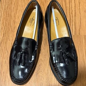 G.H. Bass & Co. Jaclyn Tassel Loafer Black Size 6.5